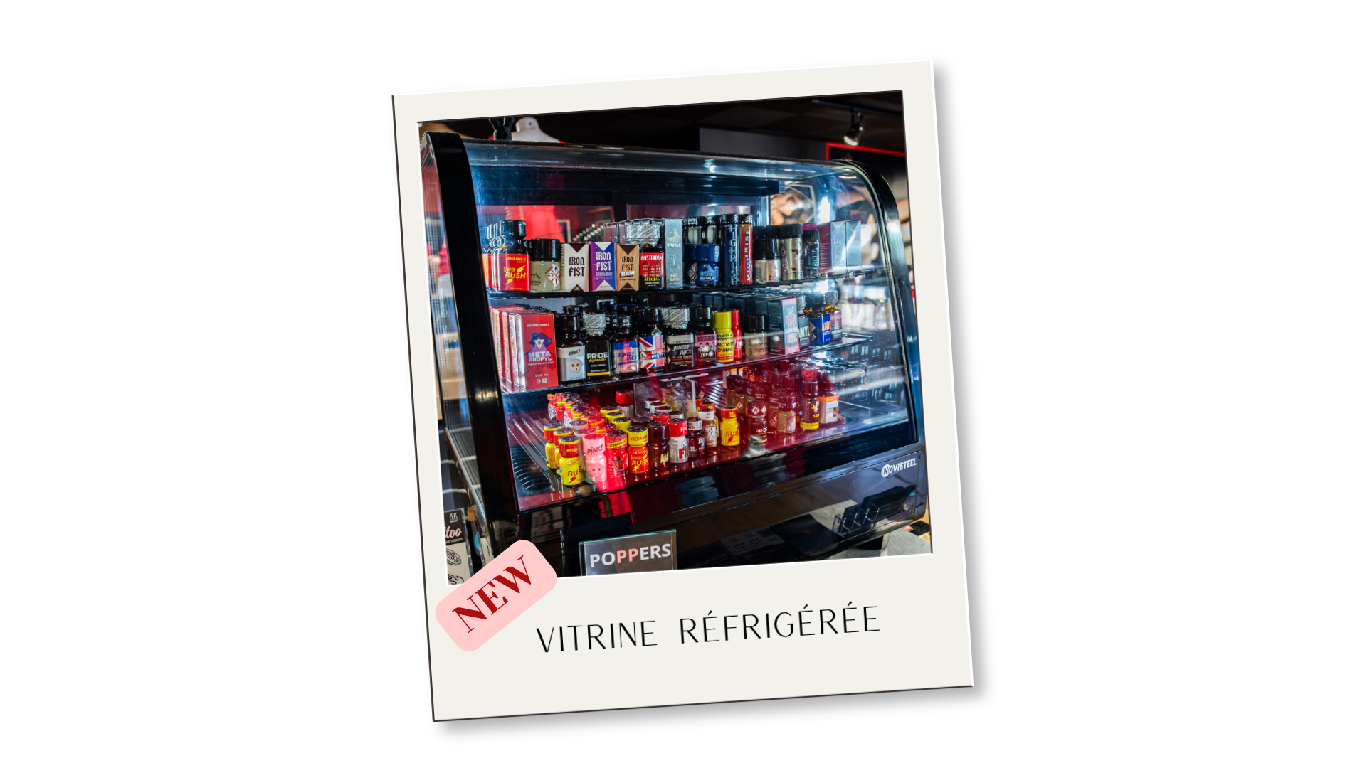 POPPERS VITRINE REFRIGEREE SO SEXY